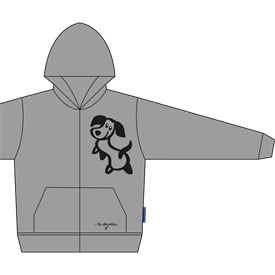 Zippo Sweatshirt mit Reißverschluss
