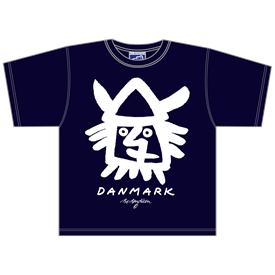 Wikingerkopf Navy T-Shirt