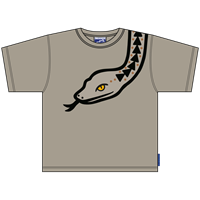 Schlange Sand T-Shirt