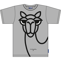 Kamel Grau T-Shirt