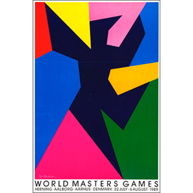 WORLD MASTER Poster </BR> 62 x 91 cm