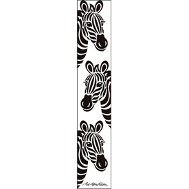 Zebra Poster </BR> 18 x 100 cm