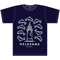 Helgenæs Erwachsene - Leuchtturm Navy T-Shirt