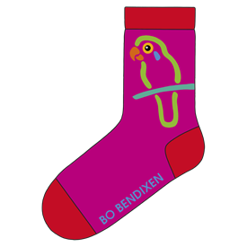 Papagei Socken